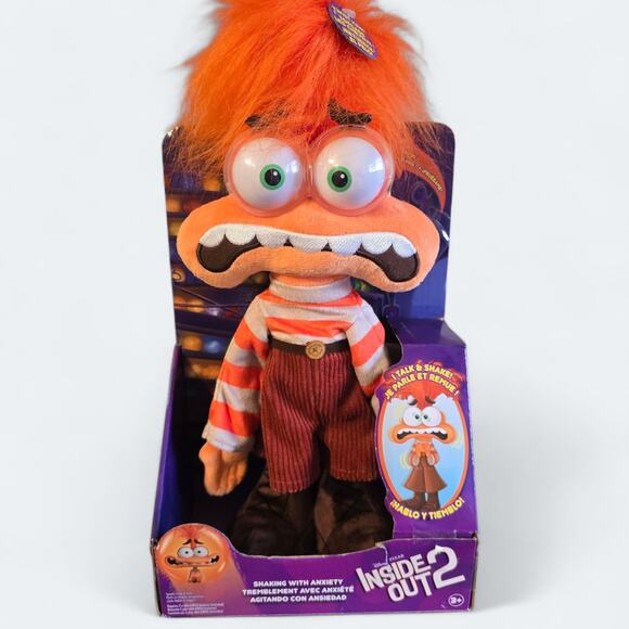 Inside Out 2 Shaking With Anxiety Plush Toy - Picture 1 of 1